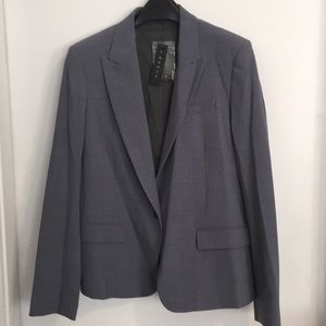 Theory Blue Blazer, One Button